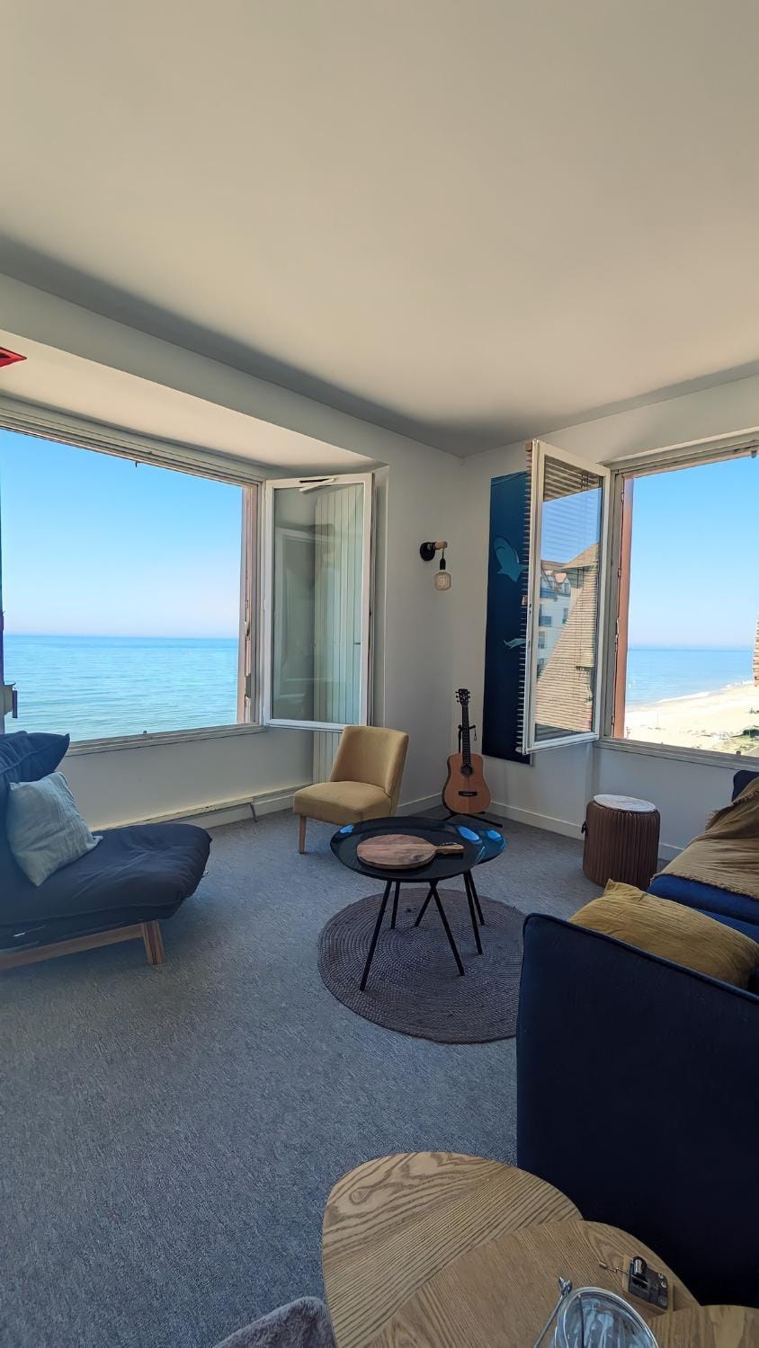 Le chant du large,3 pièces, Vue mer, wifi, parking Apartment in Normandy