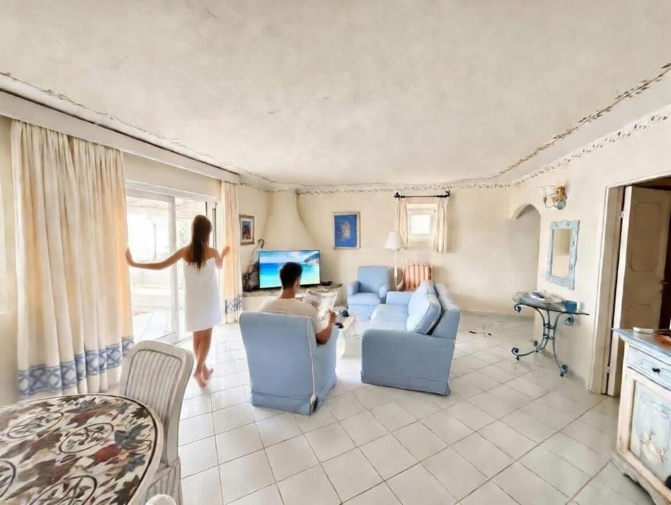 Communal lounge/ TV room, TV and multimedia, Living room, air conditioner