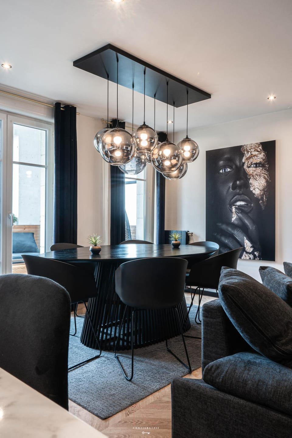 Living room, Dining area