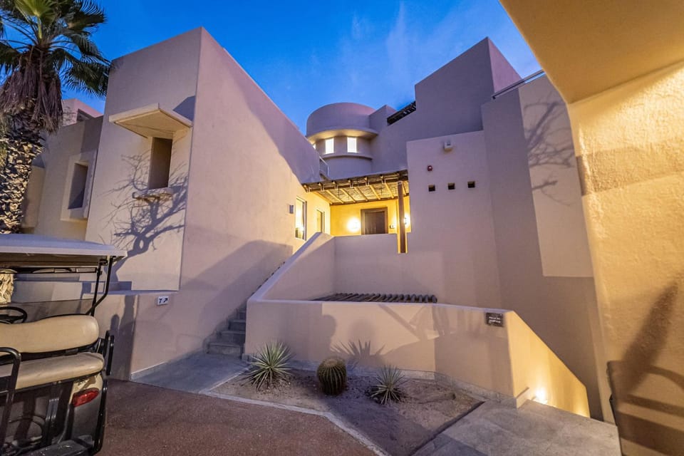 Luxury Oceanfront Villa 7 at Puerta Cortes Resort with Beach Club, Jacuzzi & Golf Cart Villa in Baja California Sur
