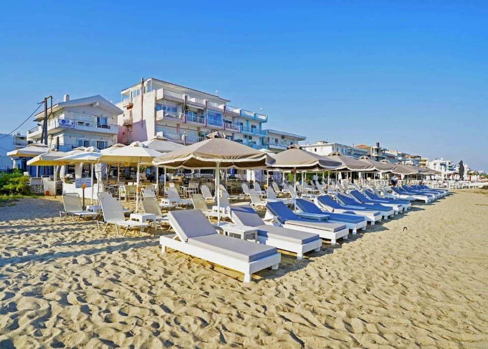 Beach, sunbed
