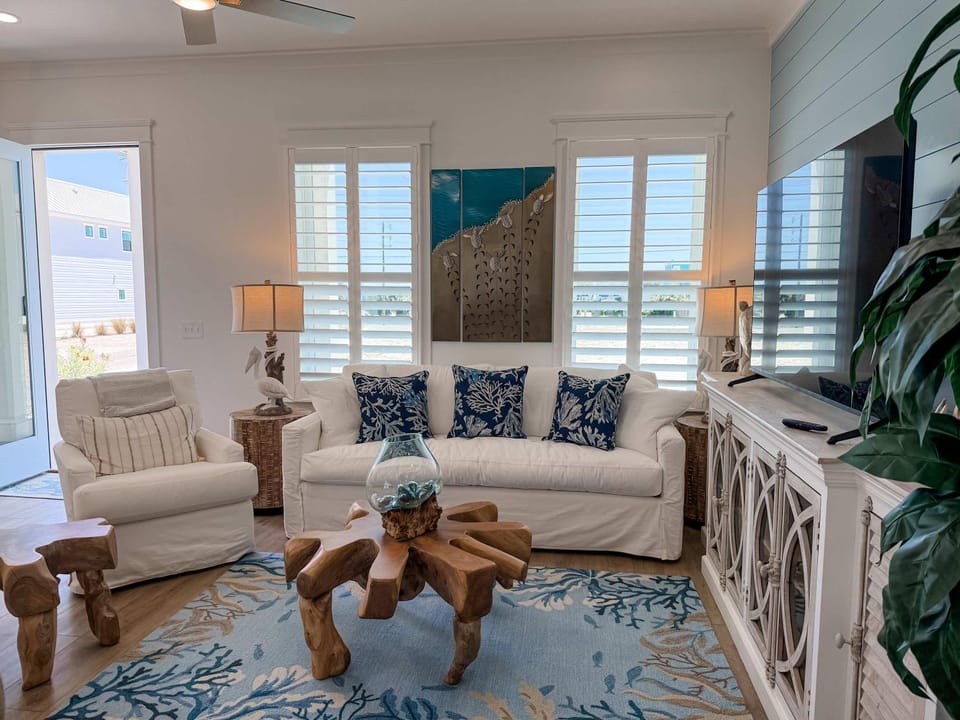 Serenity by the Sea St George Island Pool Home House in Saint George Island