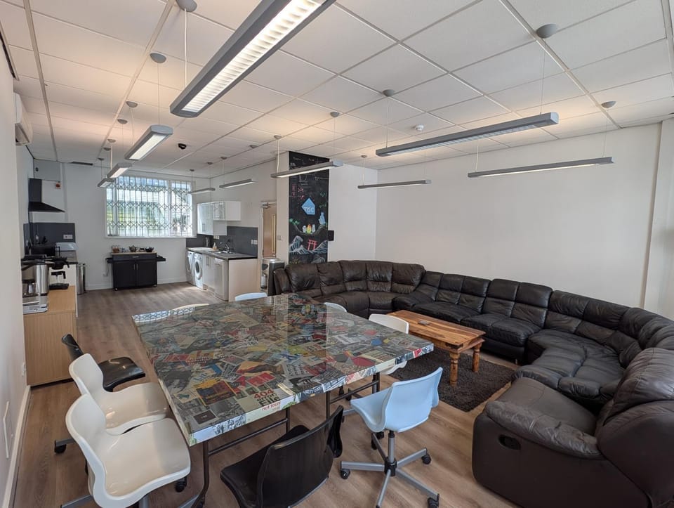 Communal lounge/ TV room, Dining area, kitchen