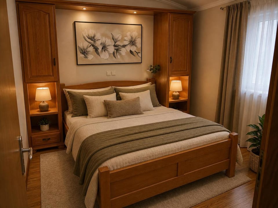 Bed, Bedroom