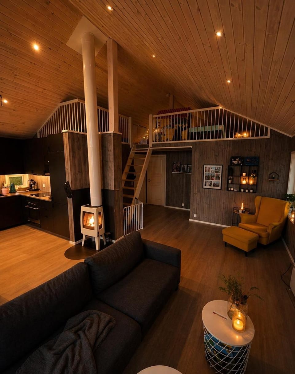 Modern chalet in Malangen House in Troms Og Finnmark