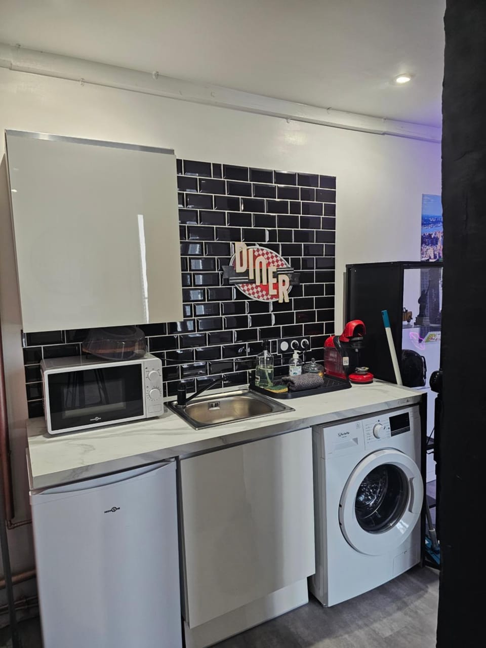 1988 NEW YORK Baignoire ilot et video projecteur Apartment in Grenoble