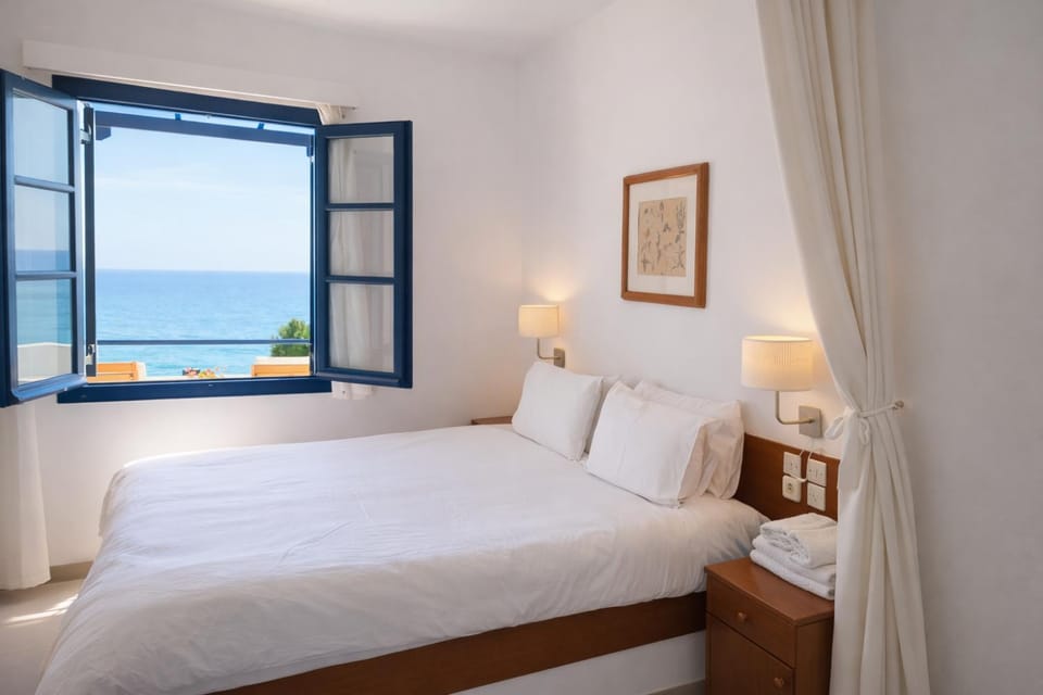 Bedroom, Sea view