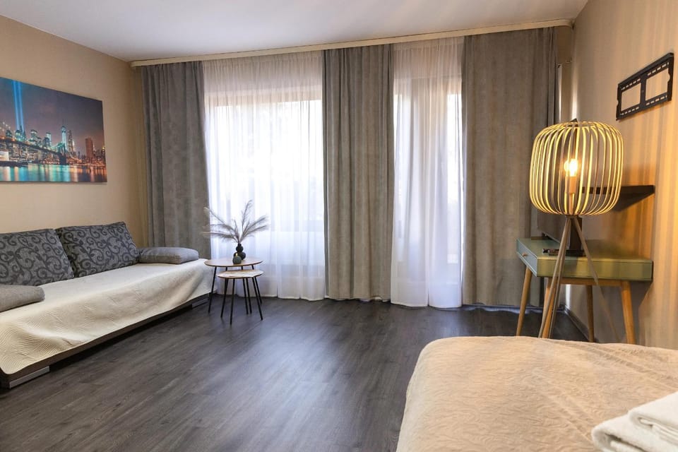 2-Modernes 1-Raum Apartment in Wiesbaden,ruhig und mit Terrasse Apartment in Wiesbaden