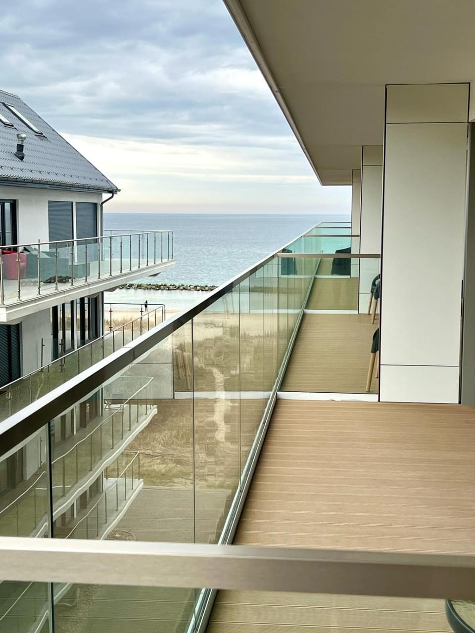 Patio, Day, Natural landscape, View (from property/room), Balcony/Terrace, Sea view