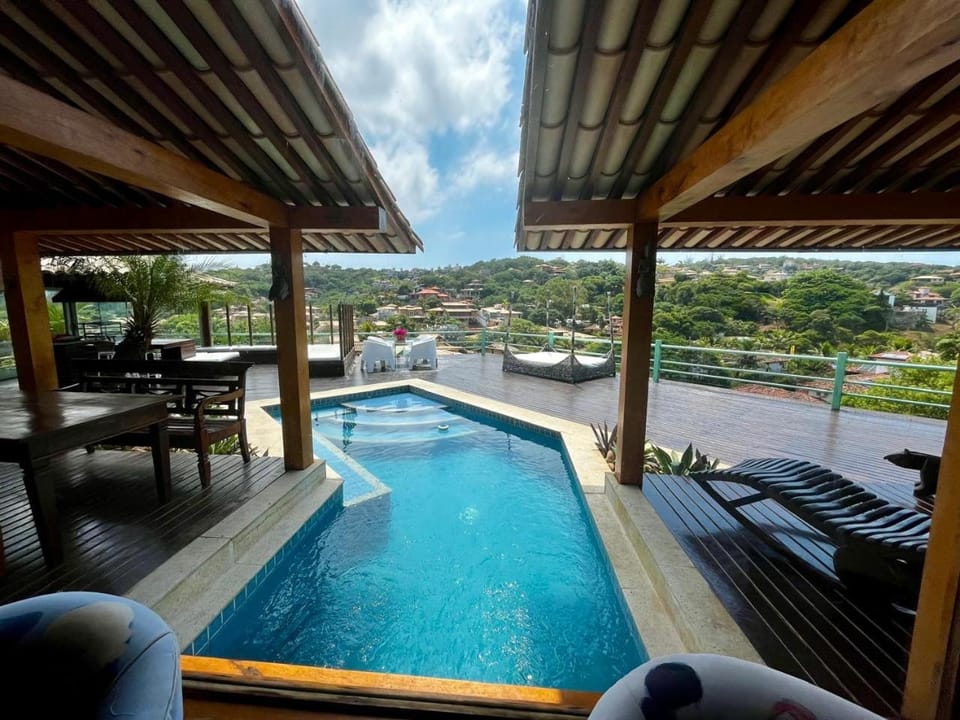 Patio, Day, Natural landscape, View (from property/room), Seating area, Pool view, Swimming pool, sunbed