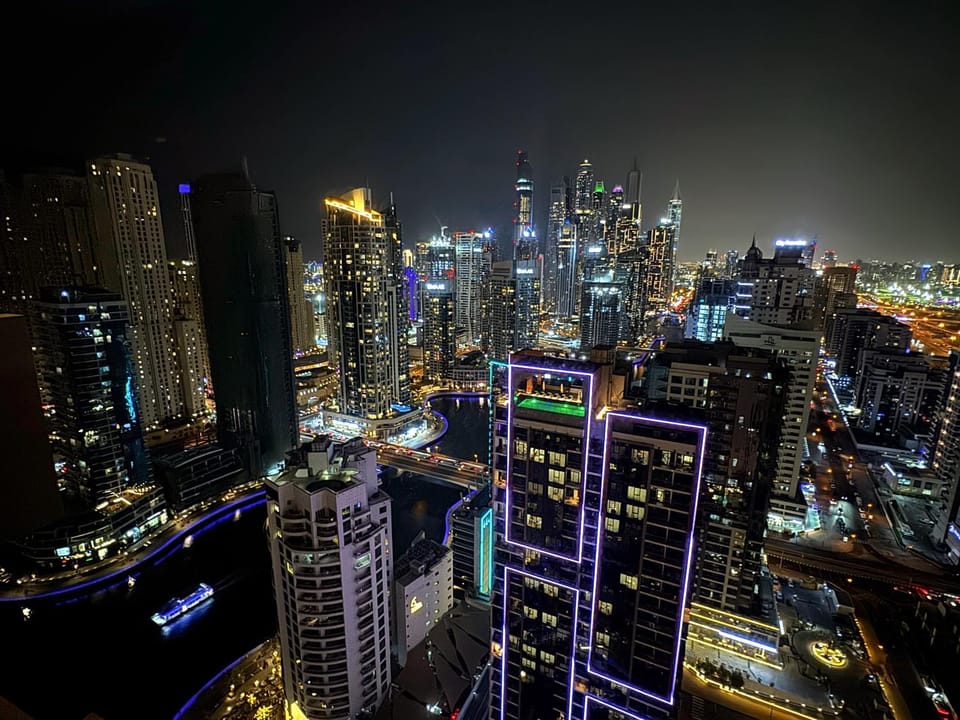 Night, City view