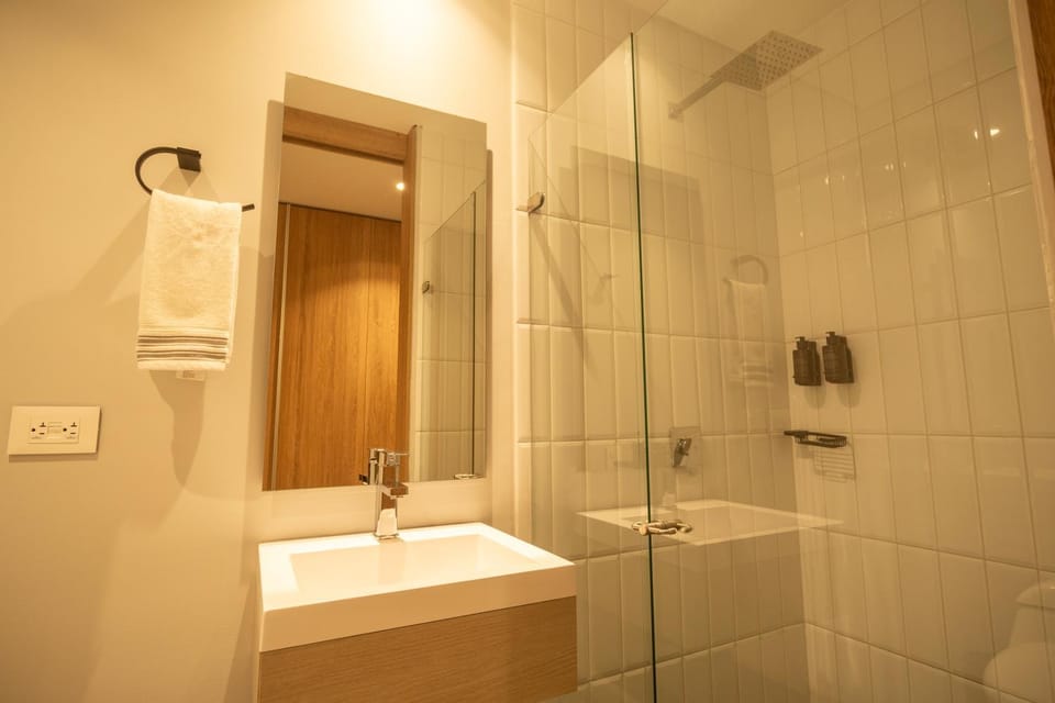 Shower, Bathroom, towels