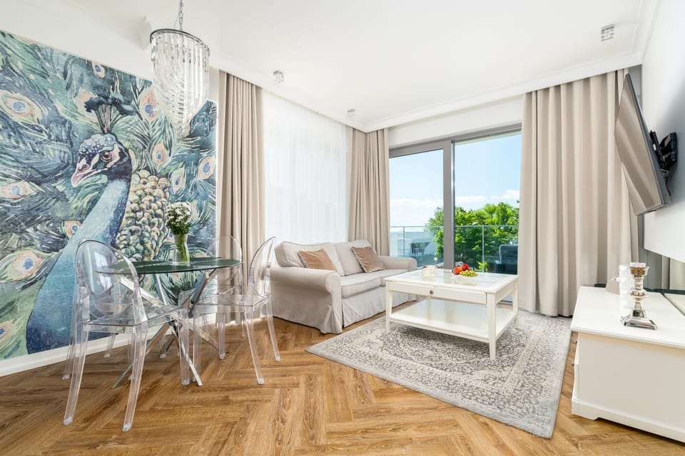 Apartment Opal widok na morze w Balticus Promenada Gwiazd Apartment in Miedzyzdroje