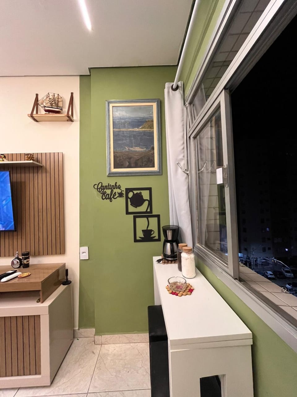 Pé na Areia apartment, facing the beach Apartment in Santos