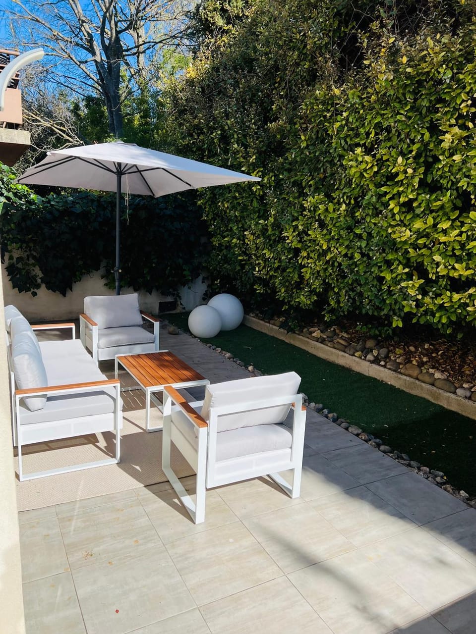 Patio, Garden, Garden view