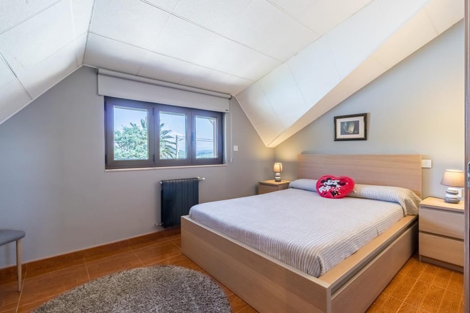 Property building, Living room, Bedroom