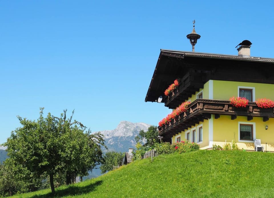 Property building, Natural landscape, Mountain view