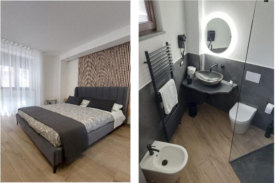 Toilet, Bed, Photo of the whole room, Bedroom