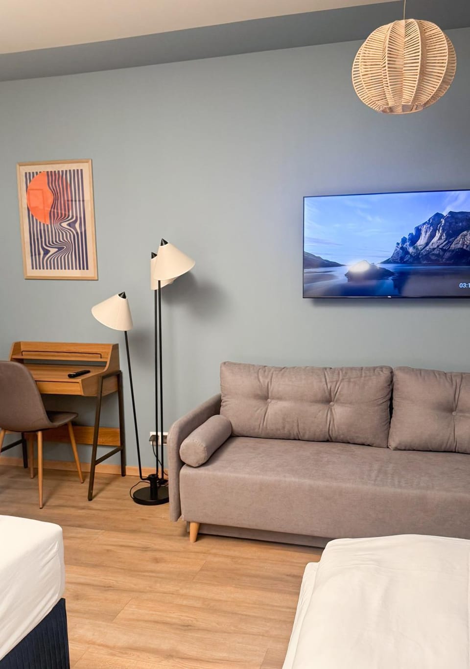 Breeze Studio with balcony Apartment in Warsaw