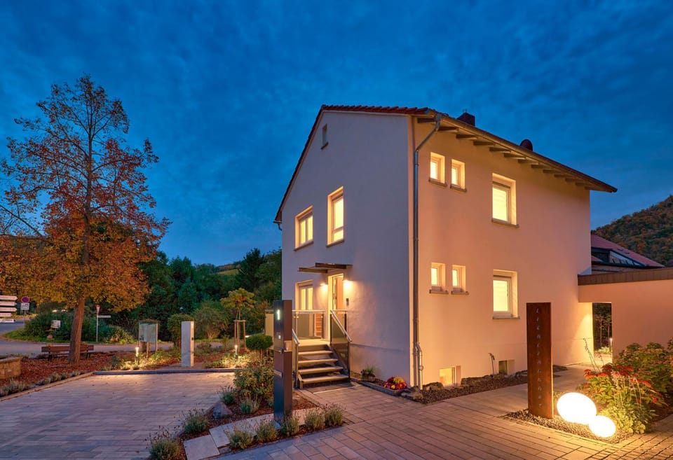 Property building, Night