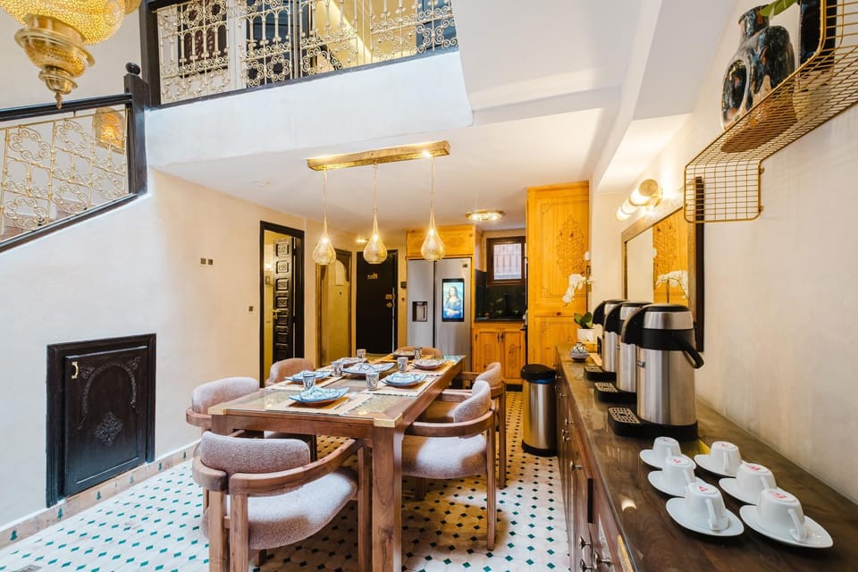 Riad Emeraude Cozy Riad with Shared Pool 4 Room House in Marrakesh