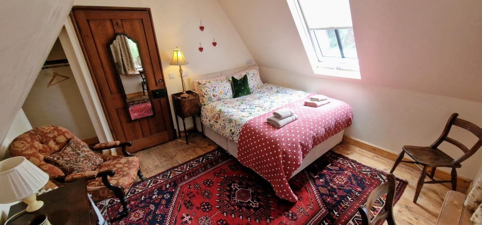 Bed, Bedroom, wardrobe