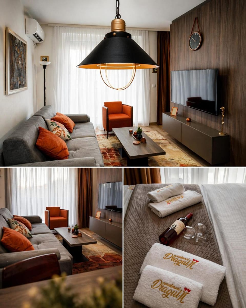 Living room, Bedroom