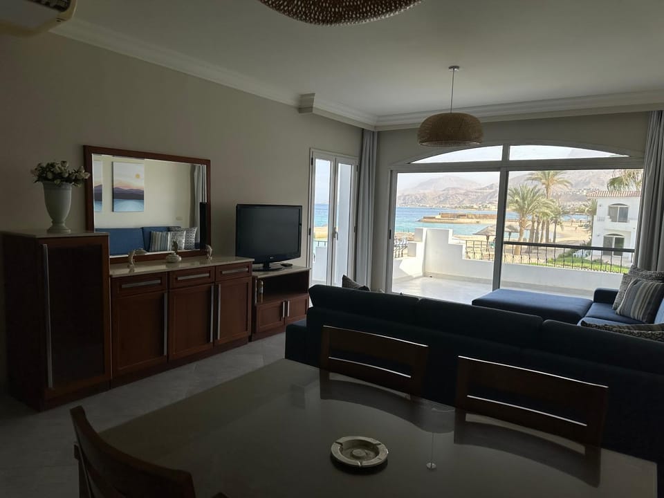 Louly beach Full Sea View Upper Challet First Row Apartment in Egypt