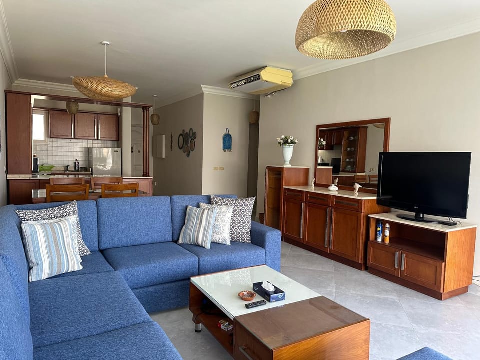 Louly beach Full Sea View Upper Challet First Row Apartment in Egypt