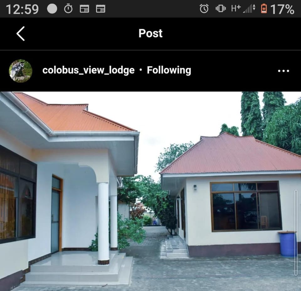 Colobus View Lodge Bed and Breakfast in Tanzania