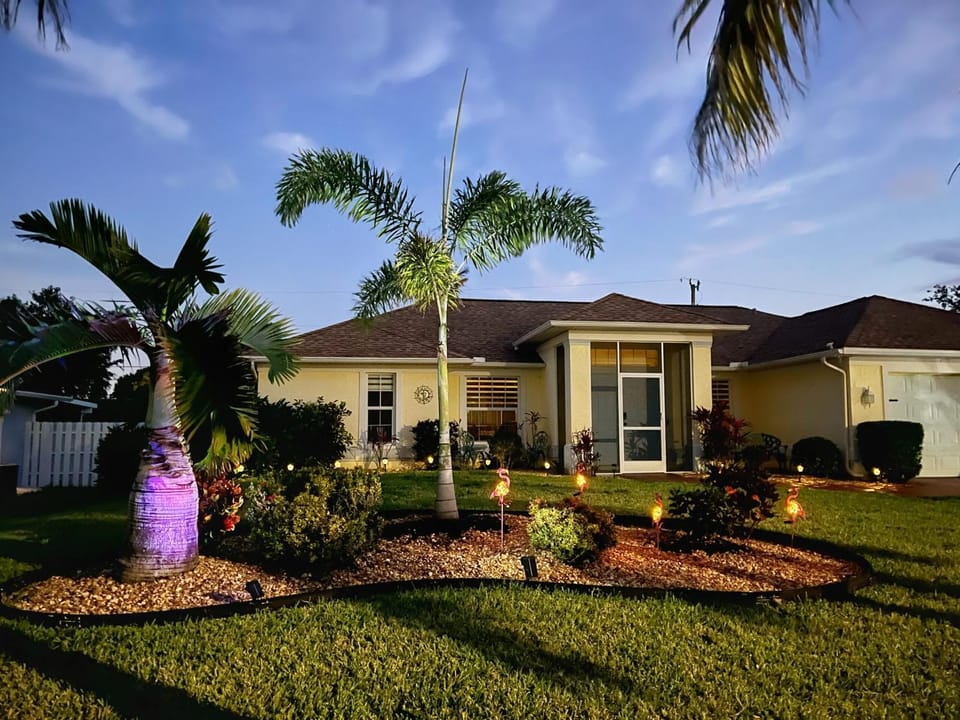 Property building, Garden