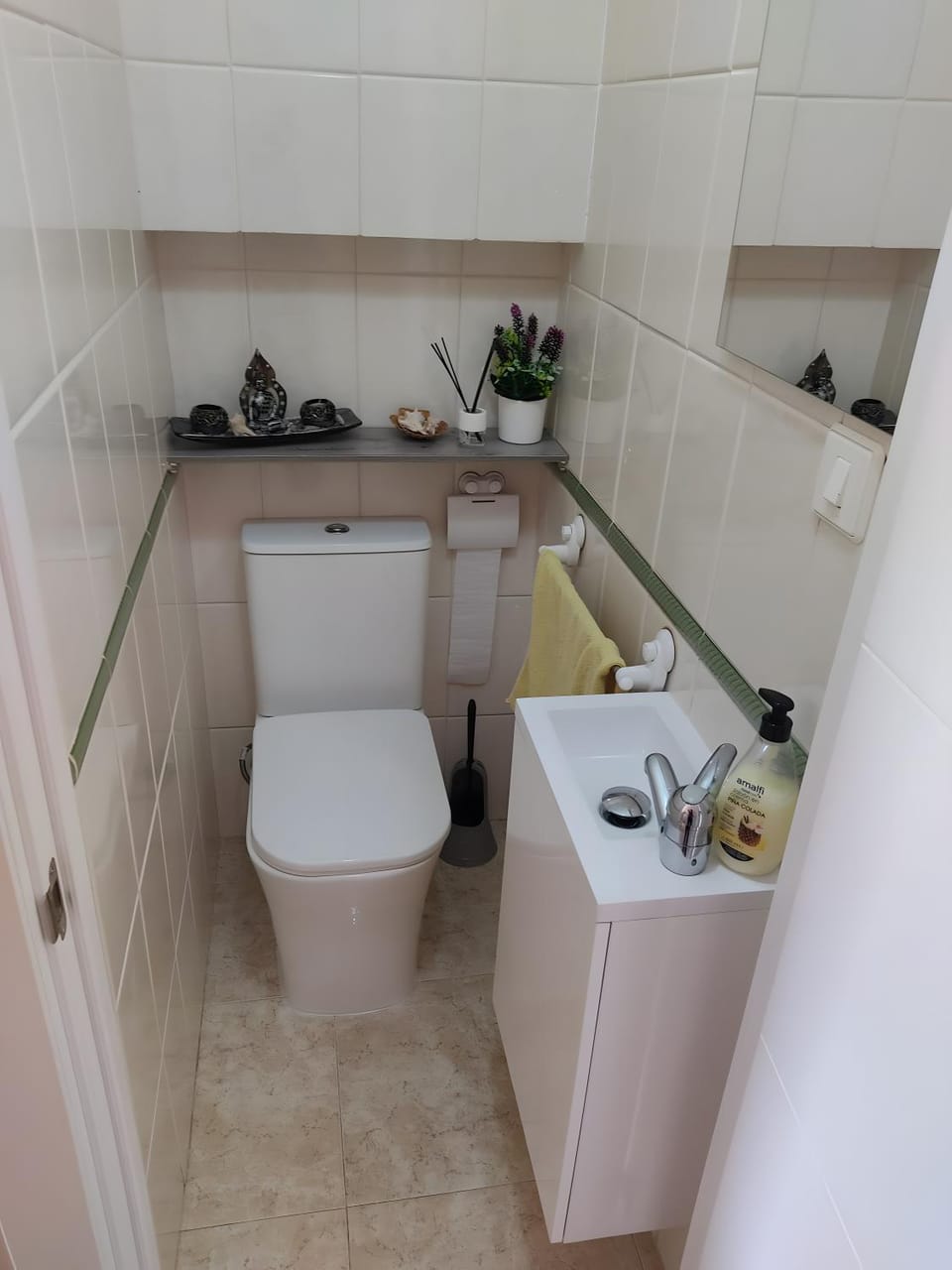 Bathroom, Living room