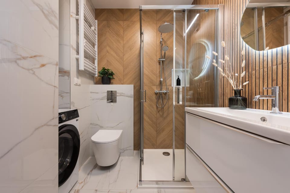 Shower, Toilet, Bathroom, washing machine