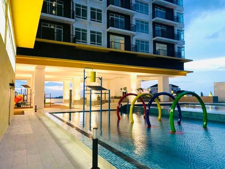Day, People, Children play ground, Balcony/Terrace, Pool view, Swimming pool, group of guests, sunbed