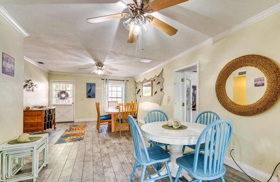 Boat Slip and Fire Pit Peaceful Homosassa Home House in Homosassa