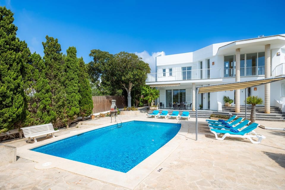 Property building, Living room, Swimming pool