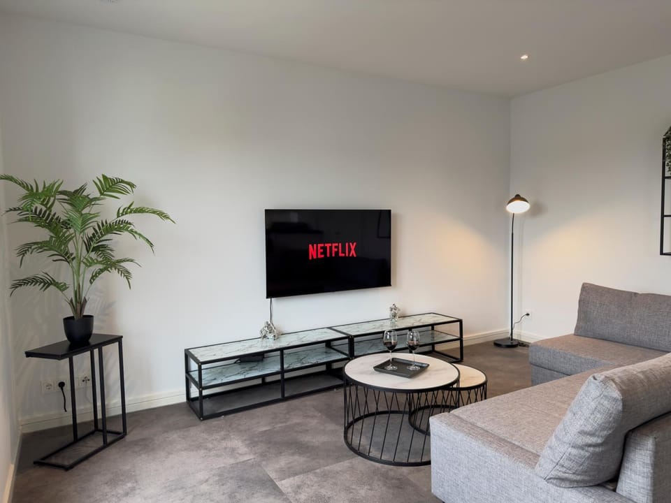 Communal lounge/ TV room, TV and multimedia, Living room, air conditioner