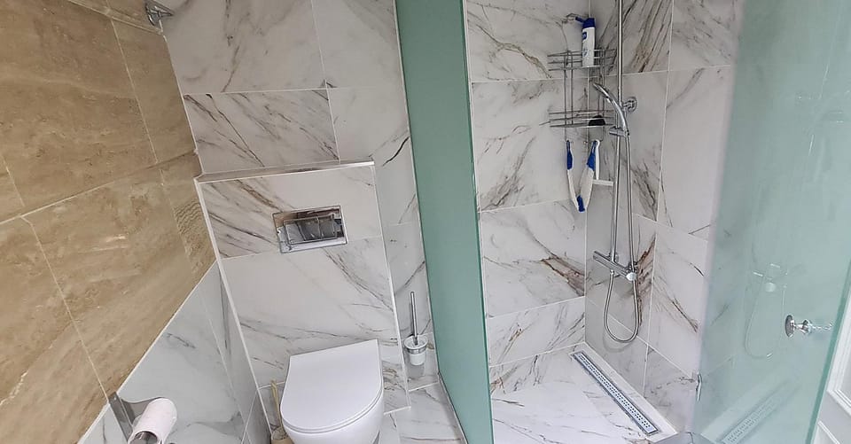 Bathroom, Living room