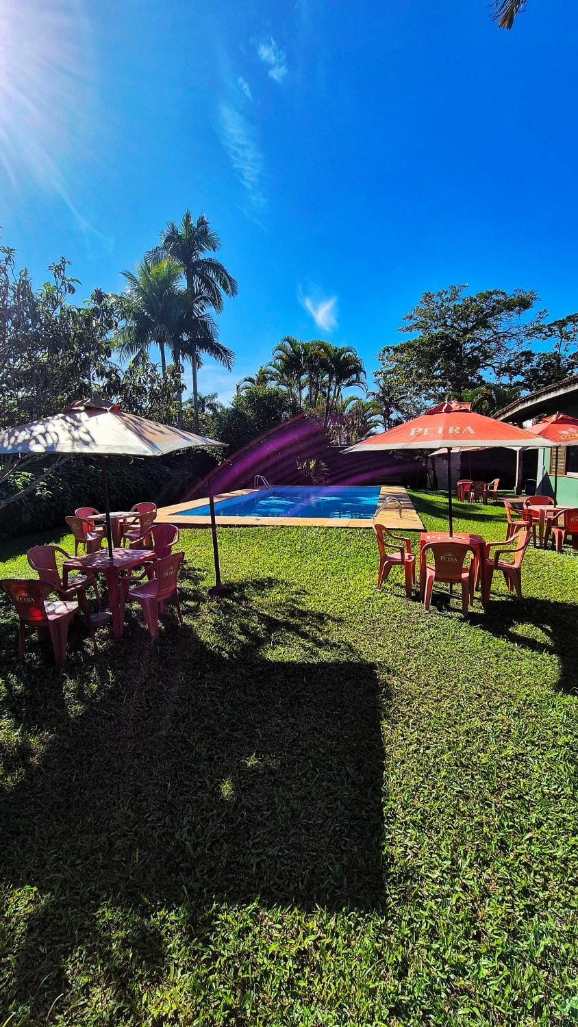 Spring, Day, Natural landscape, Garden, Garden view, Pool view, Swimming pool