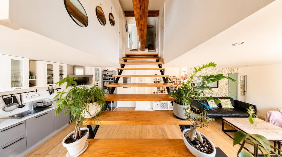 Duplex atypique en centre-ville Apartment in Montpellier