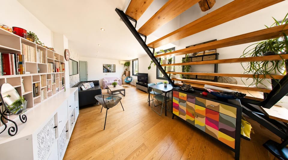 Duplex atypique en centre-ville Apartment in Montpellier