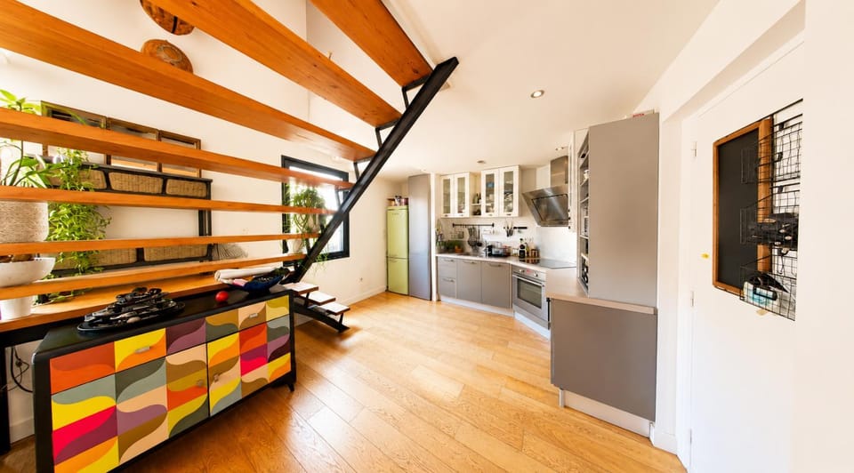 Duplex atypique en centre-ville Apartment in Montpellier