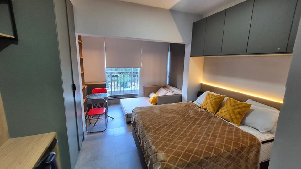 Bed, Photo of the whole room, Bedroom, locker