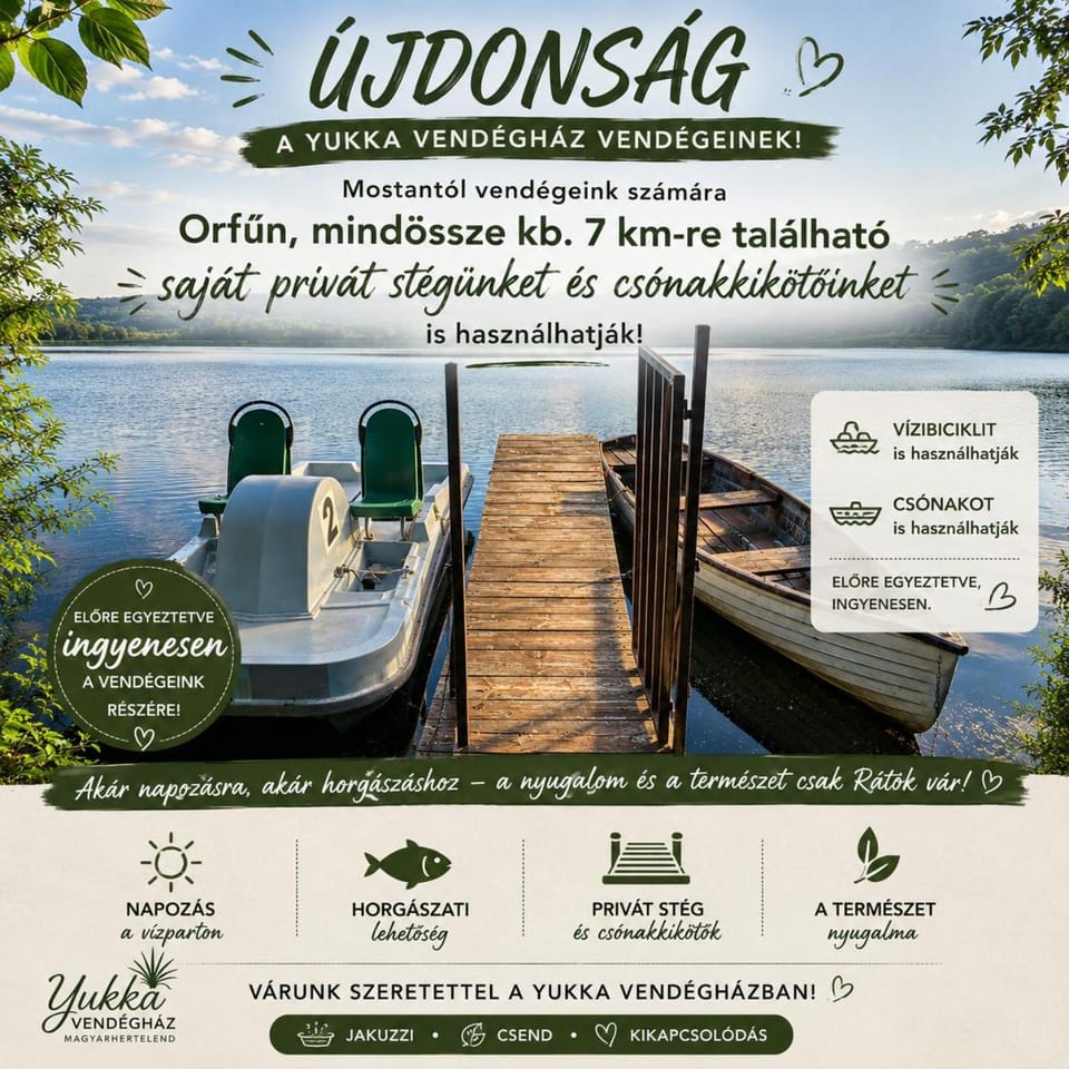 Yukka Vendégház Apartment in Hungary