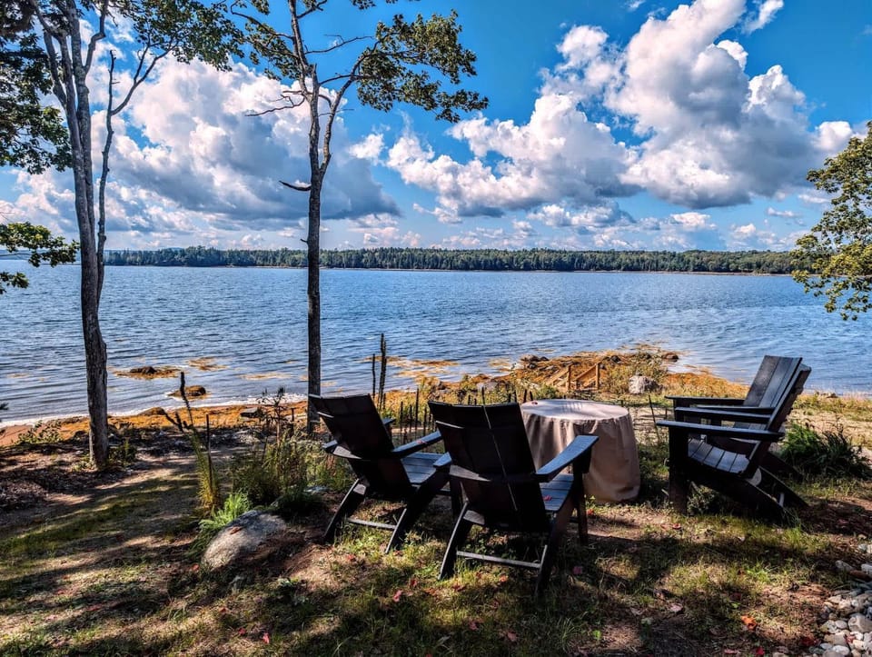 K1ssick Cove Beach House family Acadia watersports House in Trenton