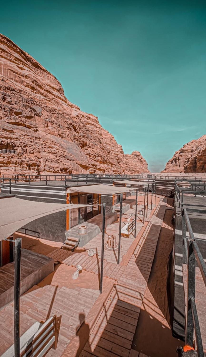 مخيم خيال رم Luxury tent in Africa
