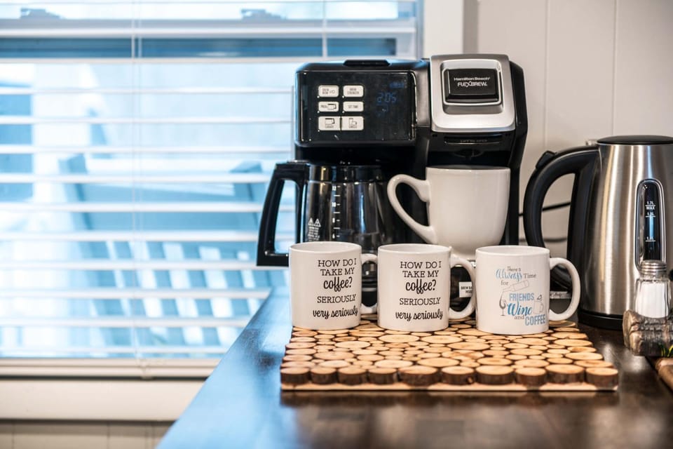 Coffee/tea facilities, Kitchen or kitchenette, toaster