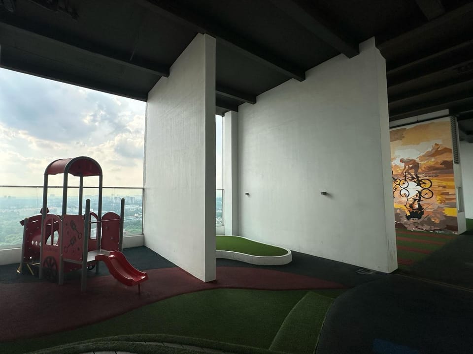 Green Haven Studio Apartment 2 Double Bed with WiFi Netflix Apartment in Johor