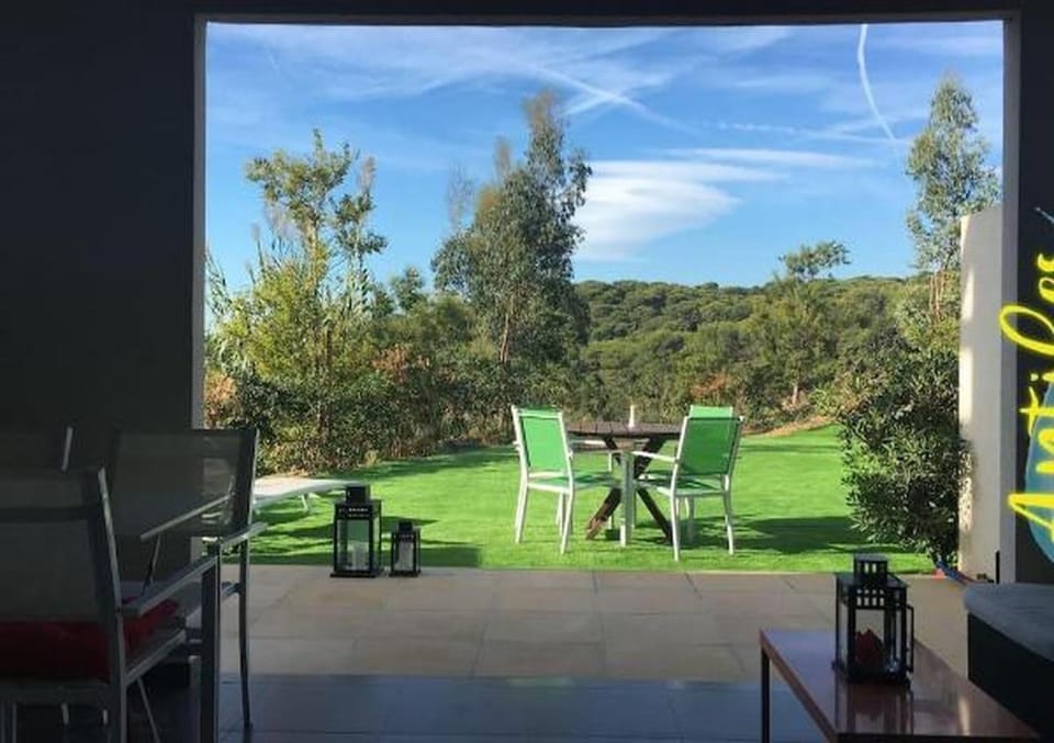 Patio, Spring, Day, Natural landscape, Garden, Garden view, sunbed