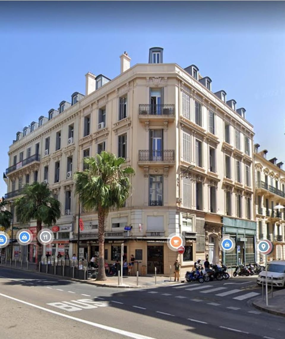 Property building, City view, Street view